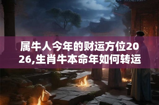 属牛人今年的财运方位2026,生肖牛本命年如何转运？