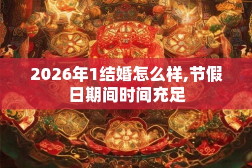 2026年1结婚怎么样,节假日期间时间充足