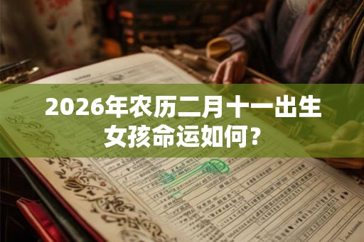 2026年农历二月十一出生女孩命运如何？