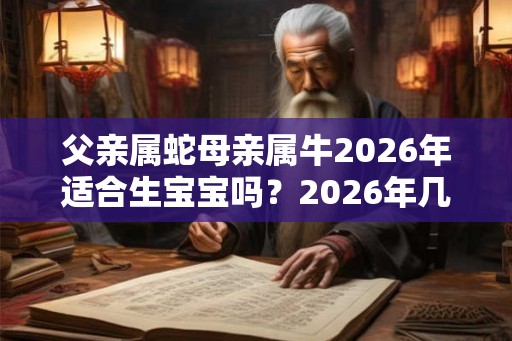 父亲属蛇母亲属牛2026年适合生宝宝吗？2026年几月生宝宝好？