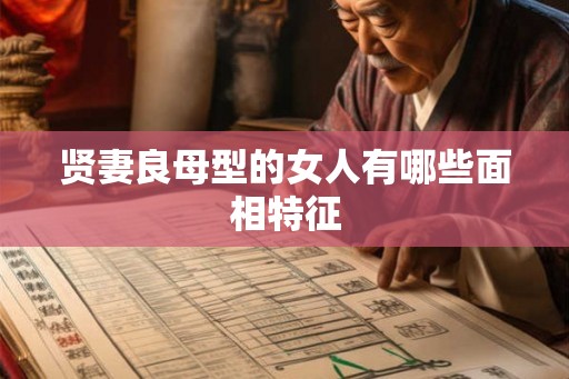 贤妻良母型的女人有哪些面相特征 贤妻良母型的女人有哪些面相特征