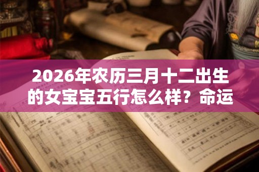 2026年农历三月十二出生的女宝宝五行怎么样？命运分析！