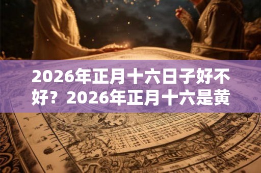 2026年正月十六日子好不好？2026年正月十六是黄道吉日吗？