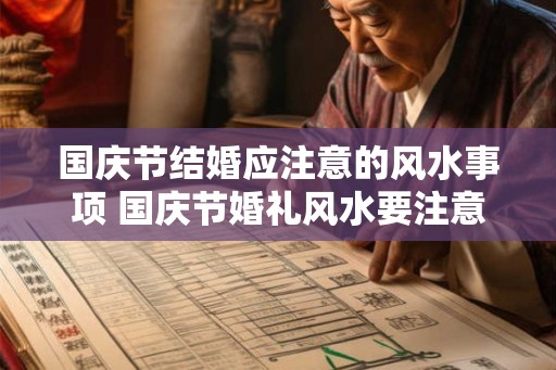 国庆节结婚应注意的风水事项 国庆节婚礼风水要注意什么