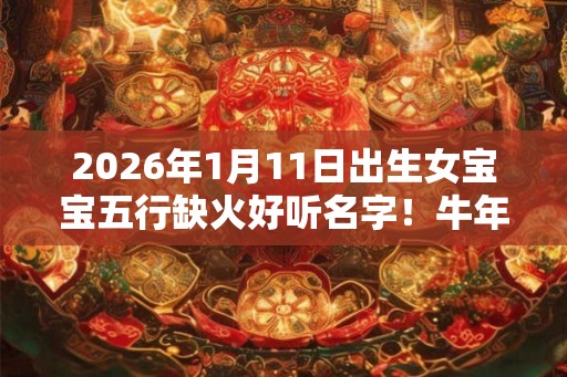 2026年1月11日出生女宝宝五行缺火好听名字！牛年出生宝宝命运