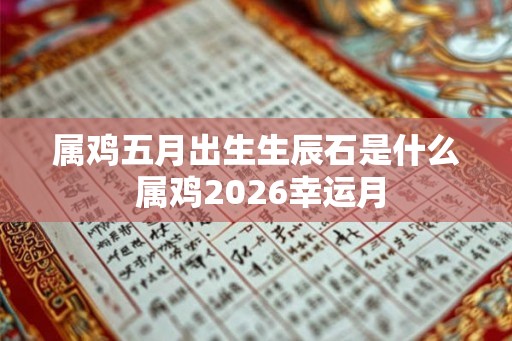 属鸡五月出生生辰石是什么 属鸡2026幸运月 属鸡五月出生生辰石是什么 属鸡2026幸运月