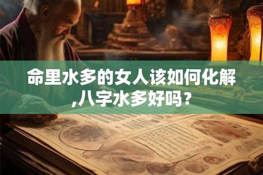 命里水多的女人该如何化解,八字水多好吗？