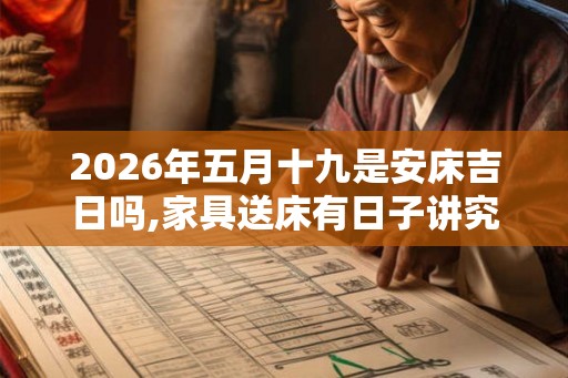 2026年五月十九是安床吉日吗,家具送床有日子讲究吗