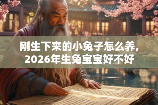 刚生下来的小兔子怎么养,2026年生兔宝宝好不好 刚生下来的小兔子怎么养,2026年生兔宝宝好不好
