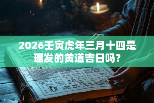 2026壬寅虎年三月十四是理发的黄道吉日吗？