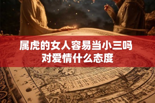 属虎的女人容易当小三吗 对爱情什么态度