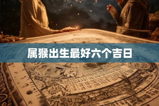 属猴出生最好六个吉日