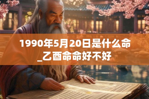 1990年5月20日是什么命_乙酉命命好不好