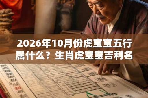2026年10月份虎宝宝五行属什么？生肖虎宝宝吉利名字