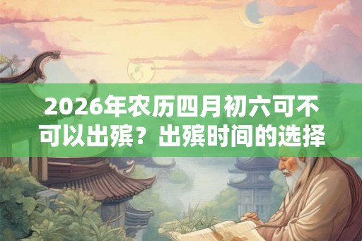 2026年农历四月初六可不可以出殡?出殡时间的选择 2026年农历四月初六可不可以出殡?出殡时间的选择