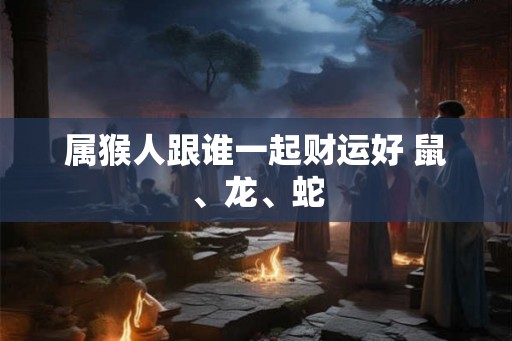 属猴人跟谁一起财运好 鼠、龙、蛇