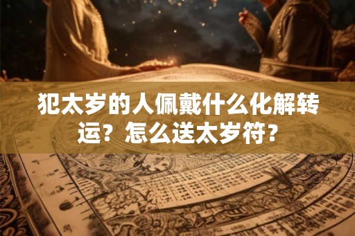 犯太岁的人佩戴什么化解转运?怎么送太岁符? 犯太岁的人佩戴什么化解转运?怎么送太岁符?