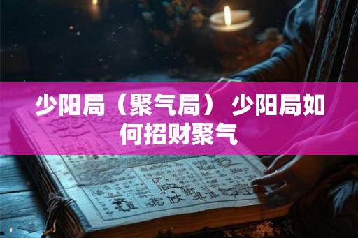 少阳局（聚气局） 少阳局如何招财聚气
