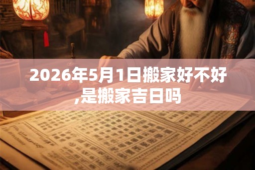 2026年5月1日搬家好不好,是搬家吉日吗