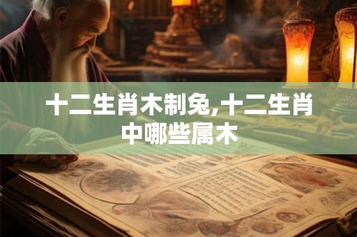 十二生肖木制兔,十二生肖中哪些属木