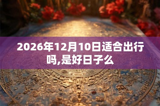 2026年12月10日适合出行吗,是好日子么
