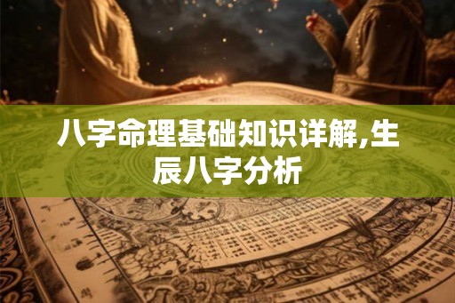 八字命理基础知识详解,生辰八字分析