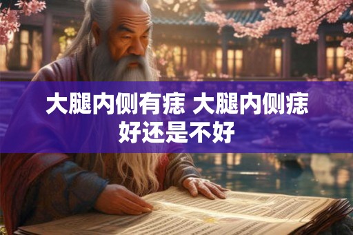 大腿内侧有痣 大腿内侧痣好还是不好