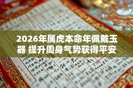 2026年属虎本命年佩戴玉器 提升周身气势获得平安