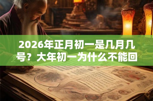 2026年正月初一是几月几号?大年初一为什么不能回娘家? 2026年正月初一是几月几号?大年初一为什么不能回娘家?