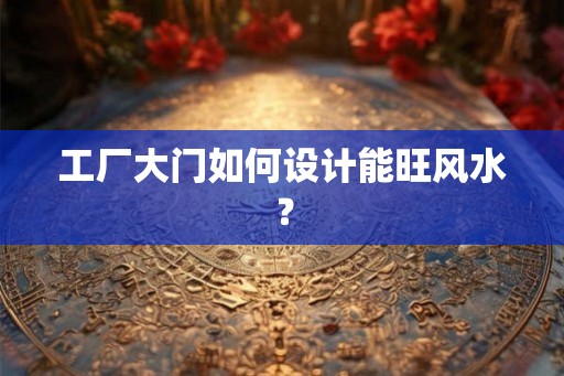 工厂大门如何设计能旺风水？
