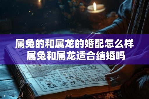 属兔的和属龙的婚配怎么样 属兔和属龙适合结婚吗
