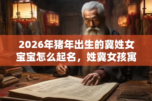 2026年猪年出生的冀姓女宝宝怎么起名,姓冀女孩寓意好的名字 2026年猪年出生的冀姓女宝宝怎么起名,姓冀女孩寓意好的名字