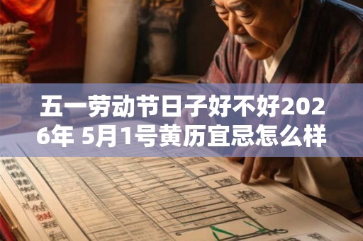 五一劳动节日子好不好2026年 5月1号黄历宜忌怎么样