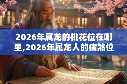 2026年属龙的桃花位在哪里,2026年属龙人的病煞位