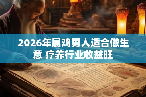 2026年属鸡男人适合做生意 疗养行业收益旺