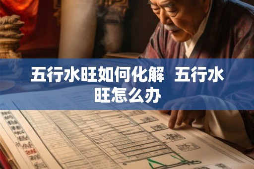 五行水旺如何化解  五行水旺怎么办