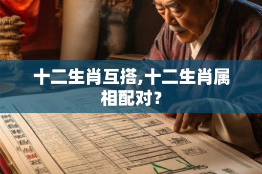 十二生肖互搭,十二生肖属相配对？