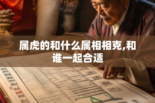 属虎的和什么属相相克,和谁一起合适