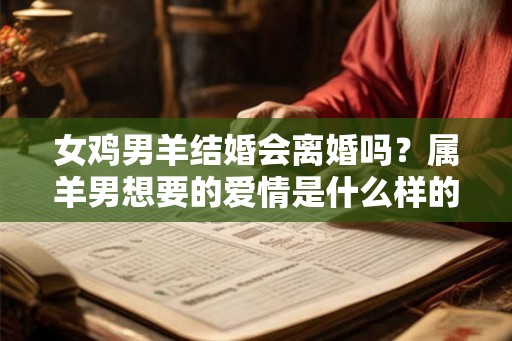 女鸡男羊结婚会离婚吗?属羊男想要的爱情是什么样的? 女鸡男羊结婚会离婚吗?属羊男想要的爱情是什么样的?