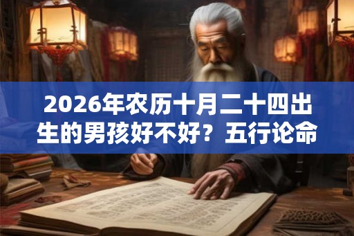 2026年农历十月二十四出生的男孩好不好？五行论命好吗？