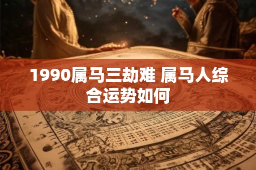 1990属马三劫难 属马人综合运势如何