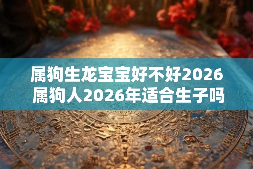 属狗生龙宝宝好不好2026 属狗人2026年适合生子吗