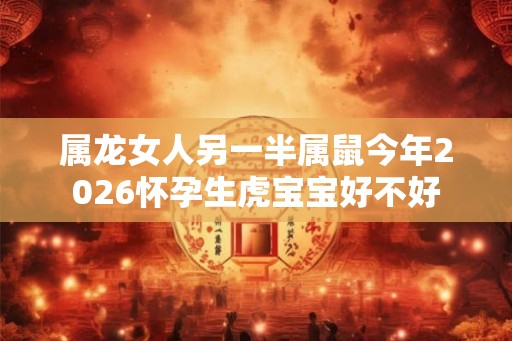 属龙女人另一半属鼠今年2026怀孕生虎宝宝好不好 属龙女人另一半属鼠今年2026怀孕生虎宝宝好不好