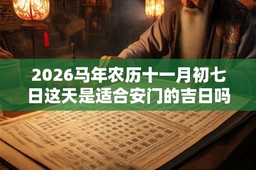 2026马年农历十一月初七日这天是适合安门的吉日吗？