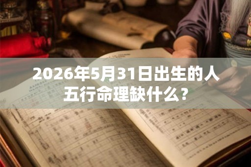 2026年5月31日出生的人五行命理缺什么? 2026年5月31日出生的人五行命理缺什么?