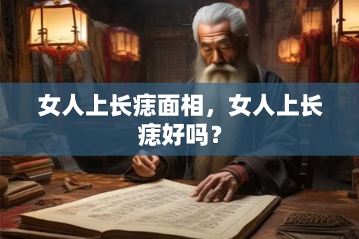 女人上长痣面相，女人上长痣好吗？