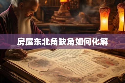 房屋东北角缺角如何化解 房屋东北角缺角如何化解