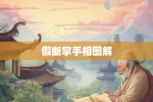 假断掌手相图解