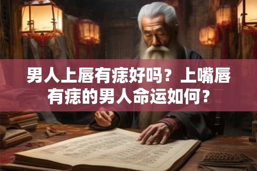 男人上唇有痣好吗？上嘴唇有痣的男人命运如何？