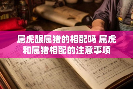 属虎跟属猪的相配吗 属虎和属猪相配的注意事项